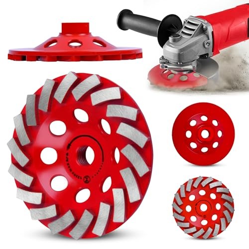 Diamond Grinding Wheel 4 1/2 inch for Angle Grinder, Concrete Grinding Wheel