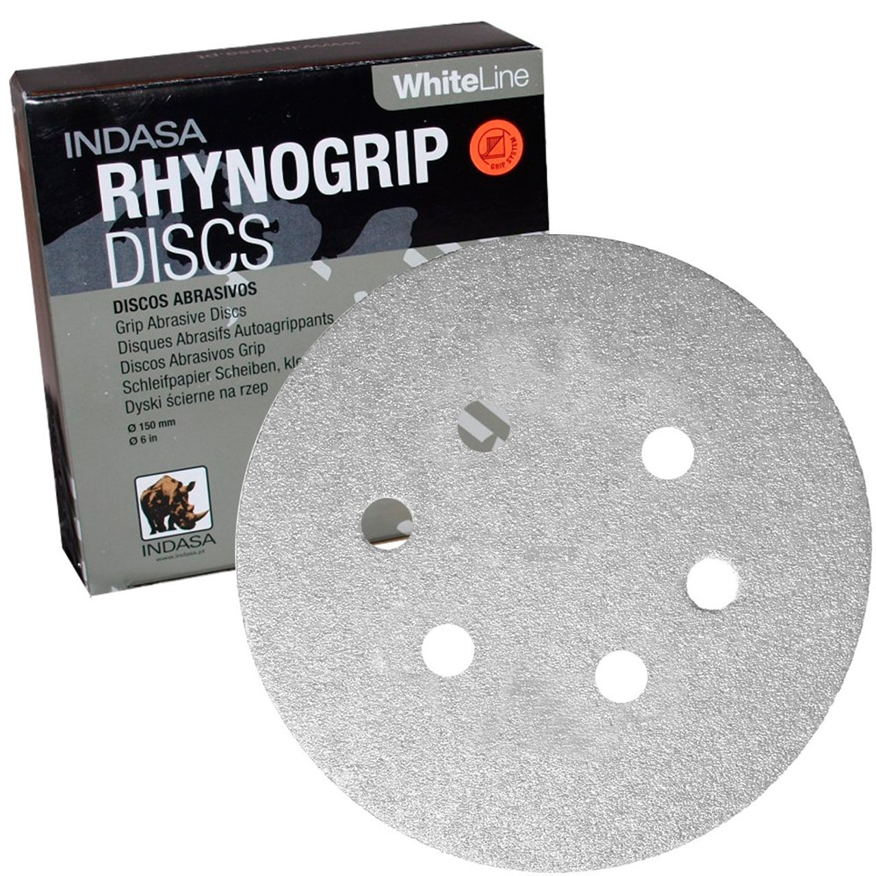 YEAR END BLOWOUT!! – 6″ Indasa WhiteLine Discs – DESCRIPTIONS BELOW!!