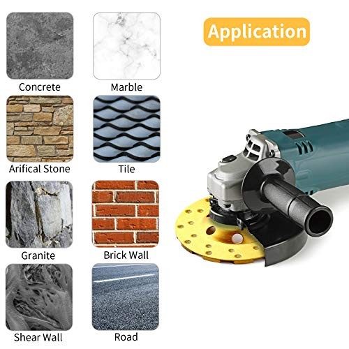 4 Inch Concrete Stone Ceramic Turbo Diamond Grinding Cup Wheel,12 Segs 2 Pieces