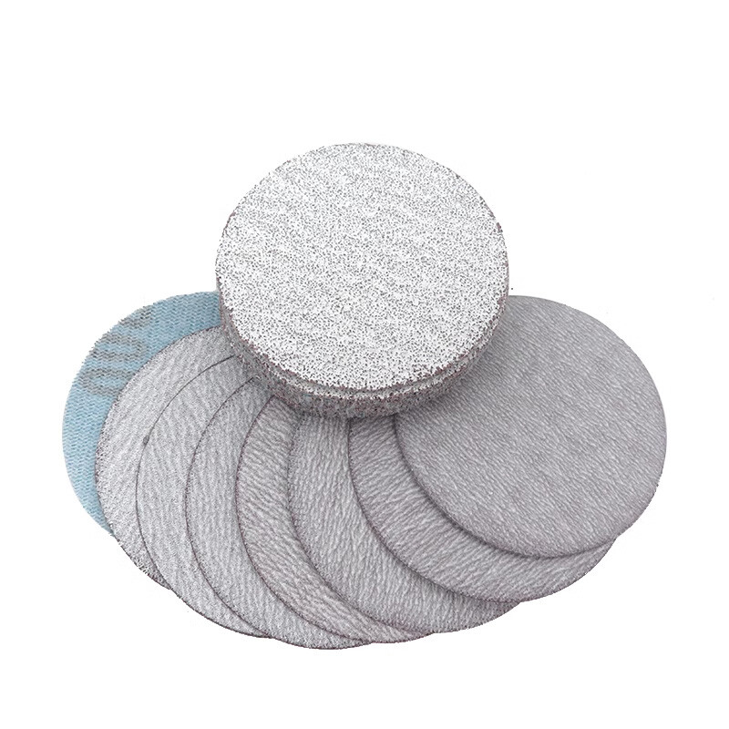 25-180mm 60-1200 Grit Dry Sanding Discs 1″-7″ Hook/Loop Abrasive Sandpaper Pads