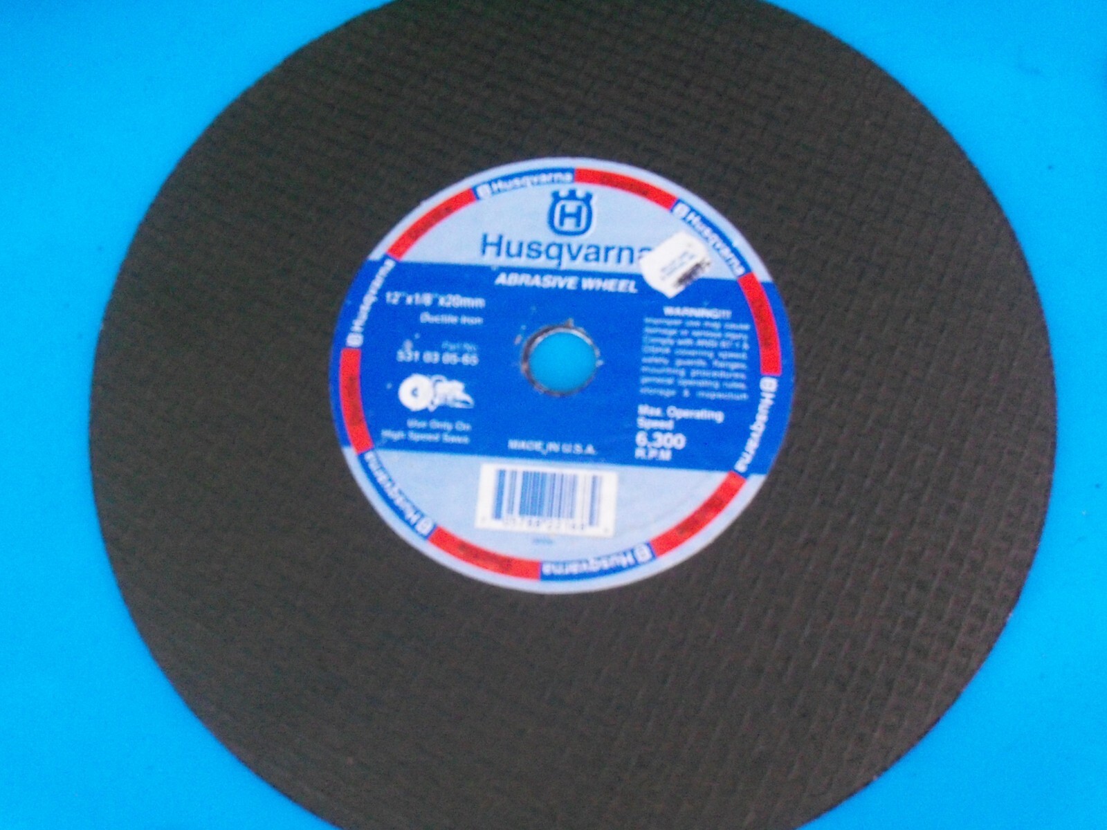 OEM Husqvarna 531030563 12″ x 20MM Masonry Blades BT
