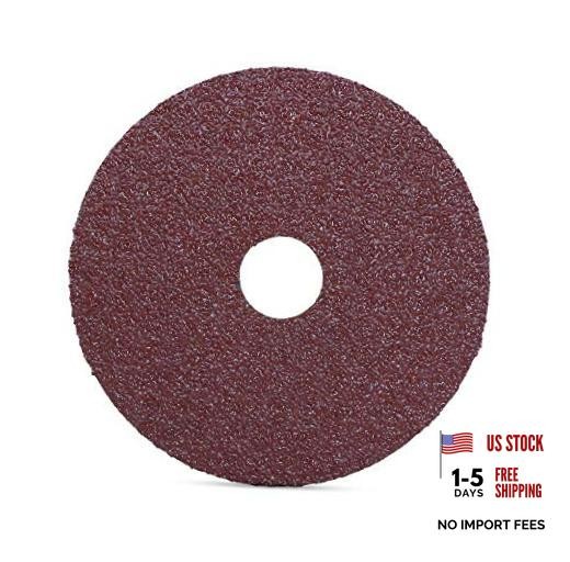 Aluminum Oxide Resin Fiber Sanding Discs 4.5″ x 7/8″ – 24 Grit – 24 Grit