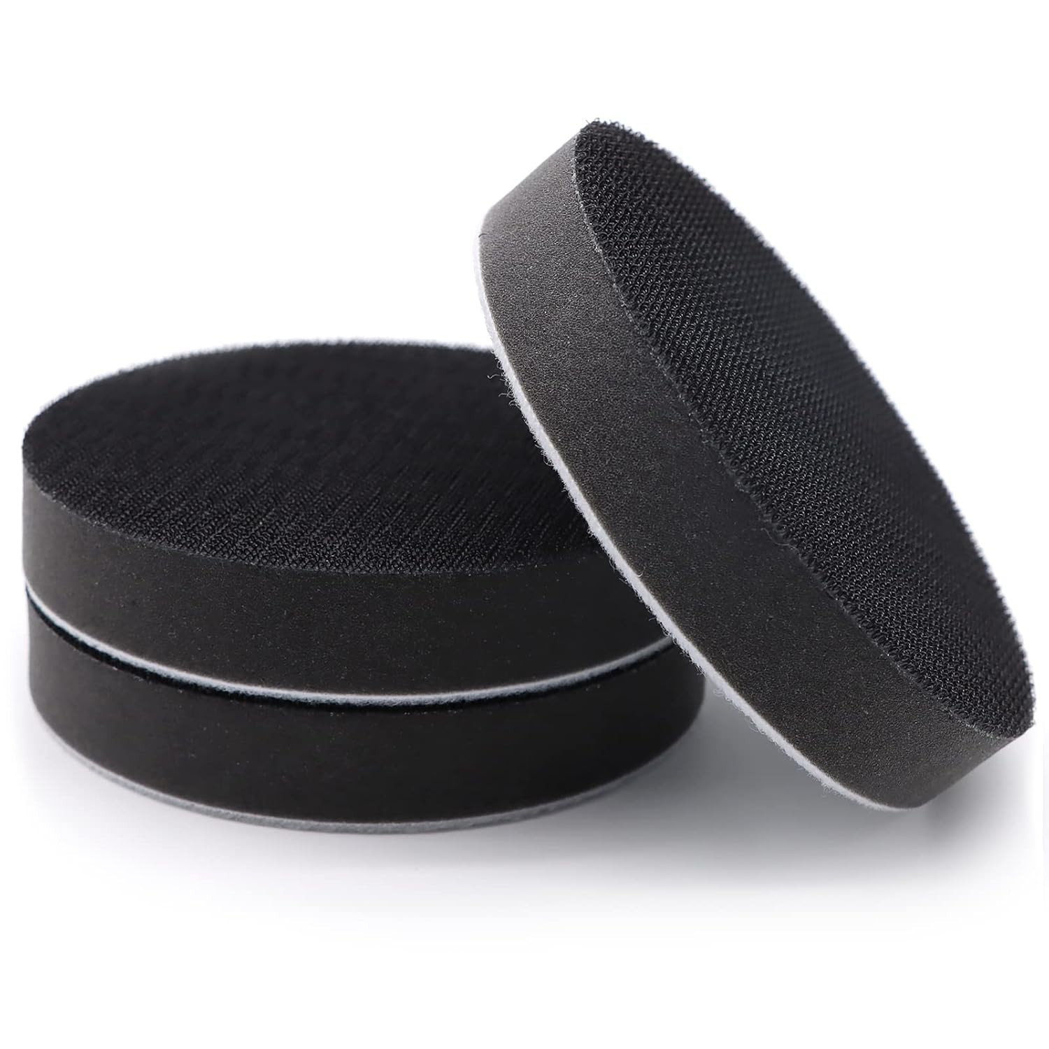 3-Pack Hook and Loop 5 Inch Foam Sanding Pads for Automotive and Woodworking