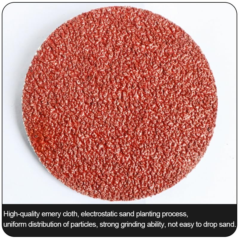 100Pcs 2″ inch Sanding Disc Surface Conditioning Quick Change Disc R-Type San…