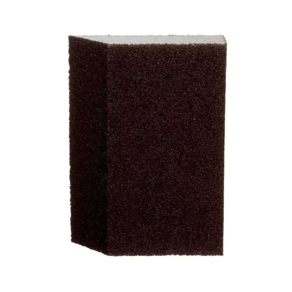 General Purpose Sanding Sponge 2 7/8 In. X 4-7/8 In. 80 Medium-Grit Single Angle