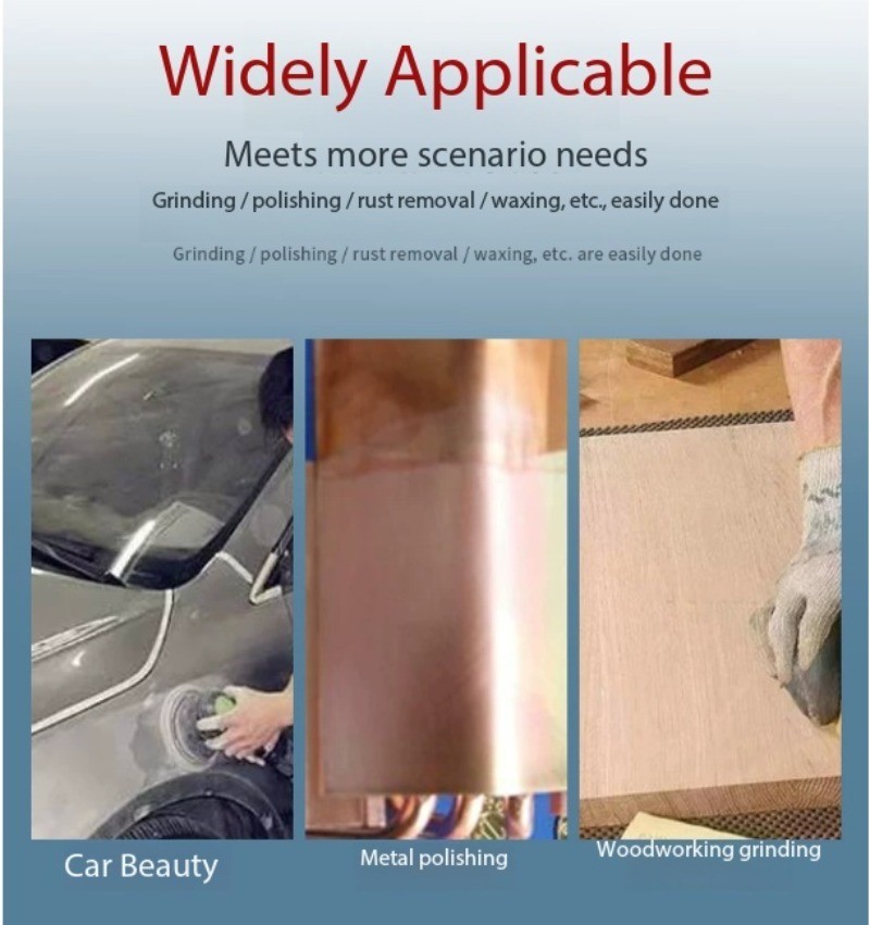 Pneumatic Sander, Air Sander, Pneumatic Polishing, Waxing, and Buffing Machine