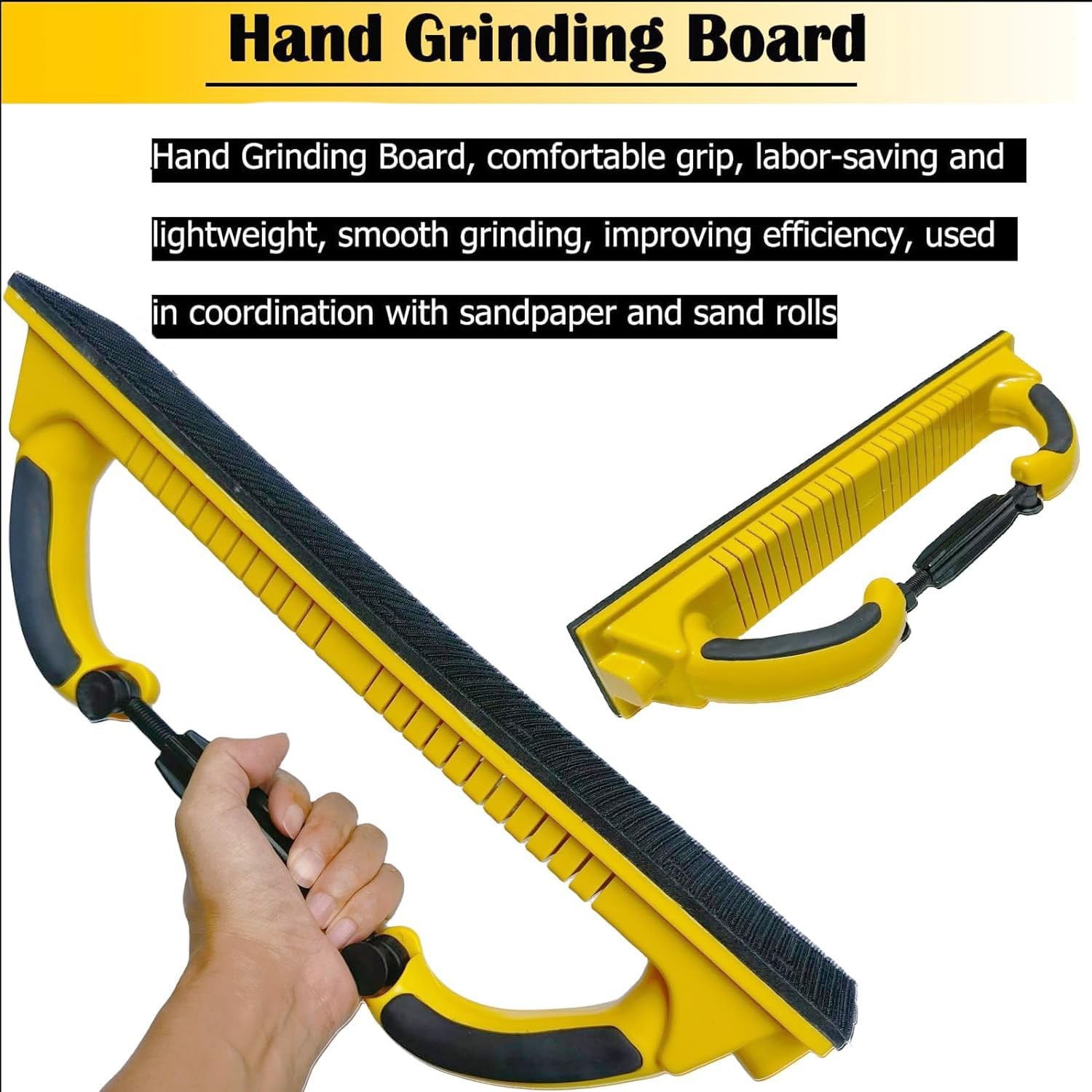 “Toromp Adjustable Longboard Sanding File Block 2-3/4″”x15-3/4″” w/ Hook & Loop”