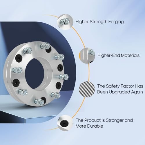 6×5.5 to 8×170 Wheel Adapters for 1500 for Avalanche for Avalanche 1500 for