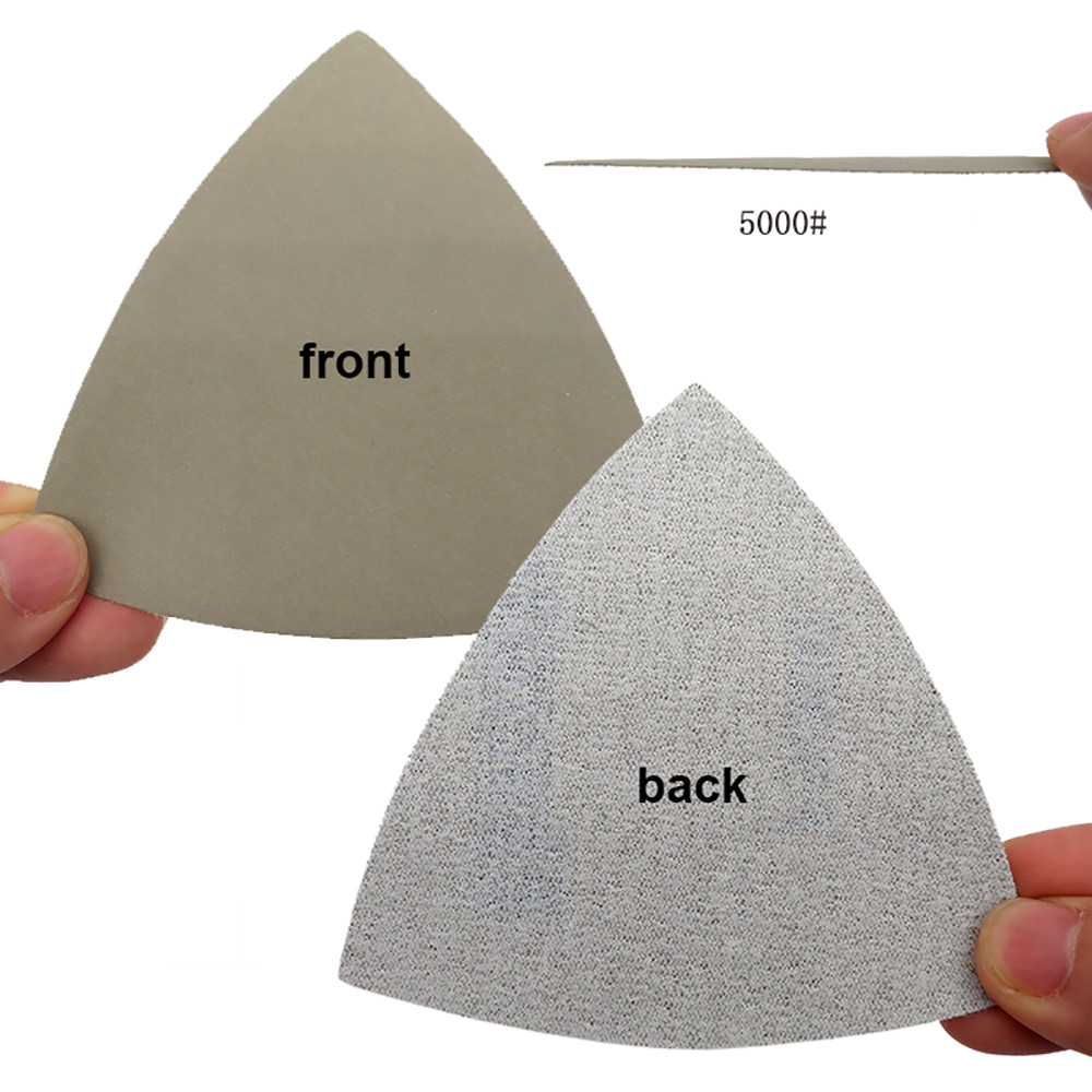 Triangle Sanding Pads for Oscillating 996A Hook & Loop Multi Tool Sandpaper Disc