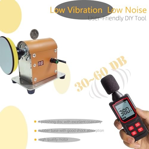 Electric Resin Polishing Machine, Resin Sanding and Polishing Kit, 100W