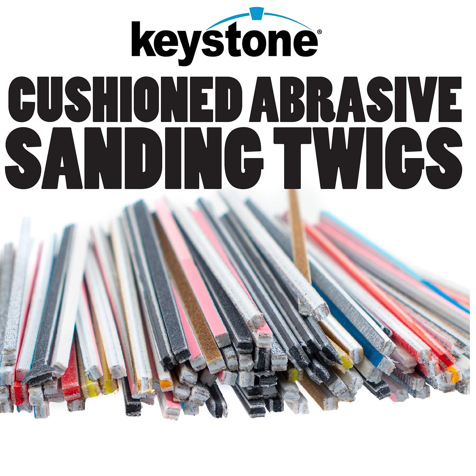 Keystone 100 Pcs Sanding Twigs Kit Ideal for 100 Piece