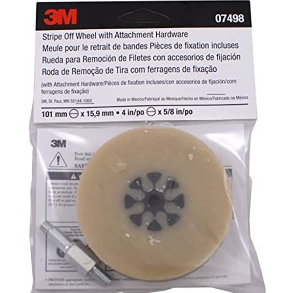 3M 7498 Rubber Wheel 100 Mm X 15 Mm