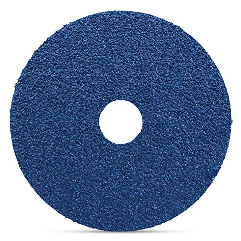 Zirconia Resin Fiber Sanding and Grinding Discs, 4.5” X 7/8”, 36 Grit – 25 Pack
