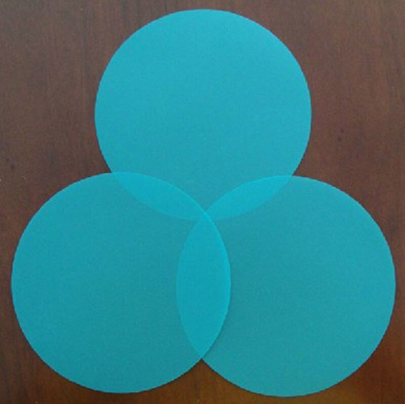 1pcs Polishing Film ADS for optic fibre connector abrasive paper lapping pad ﻿