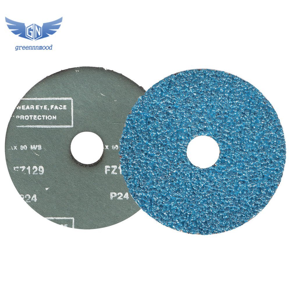 25Pcs 24 Grit & 36 Grit Zirconia Resin Fiber Disc Grinding And Sanding Discs