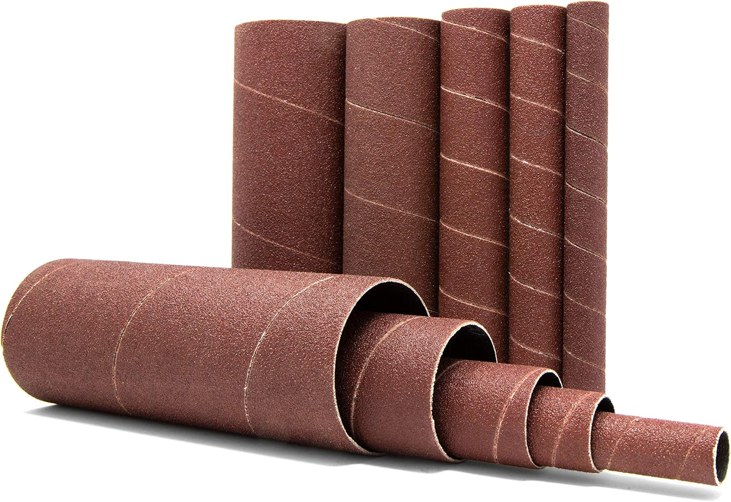 WEN 6535SP80 80-Grit Oscillating Spindle Sandpaper Sanding Sleeves with 5-5/8