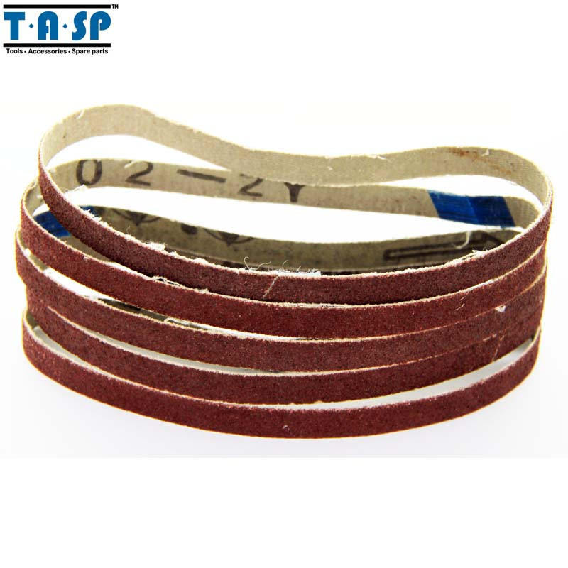 50Pcs 3/8″x13″ Sanding Belt with Grit 60 80 120 240 Power Sanding Tools