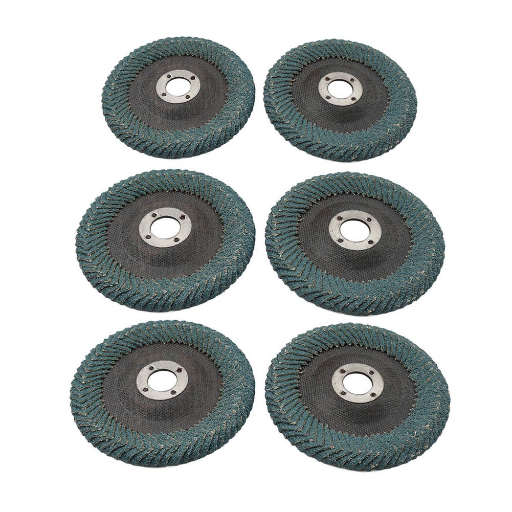 4/4.5/5” Sanding Flap Disc Grinding Wheel U-shaped for Angle Grinder 60 Grit
