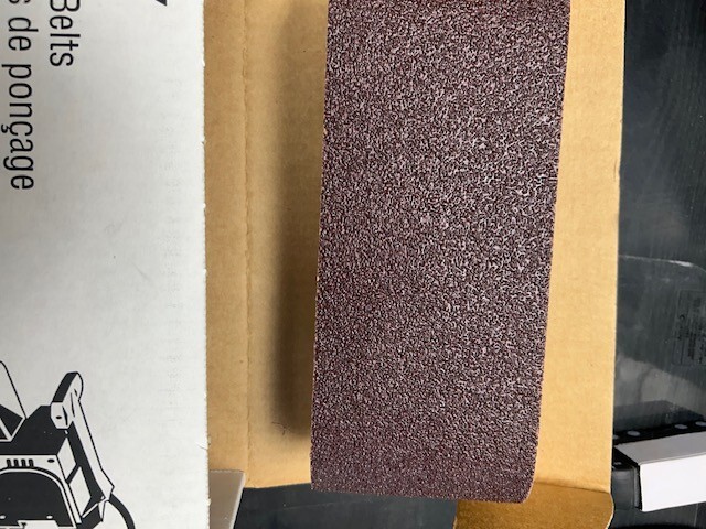 Powertec 110680 4-Inch X 36-Inch 80 Grit Aluminum Oxide Sanding Belt 10pack