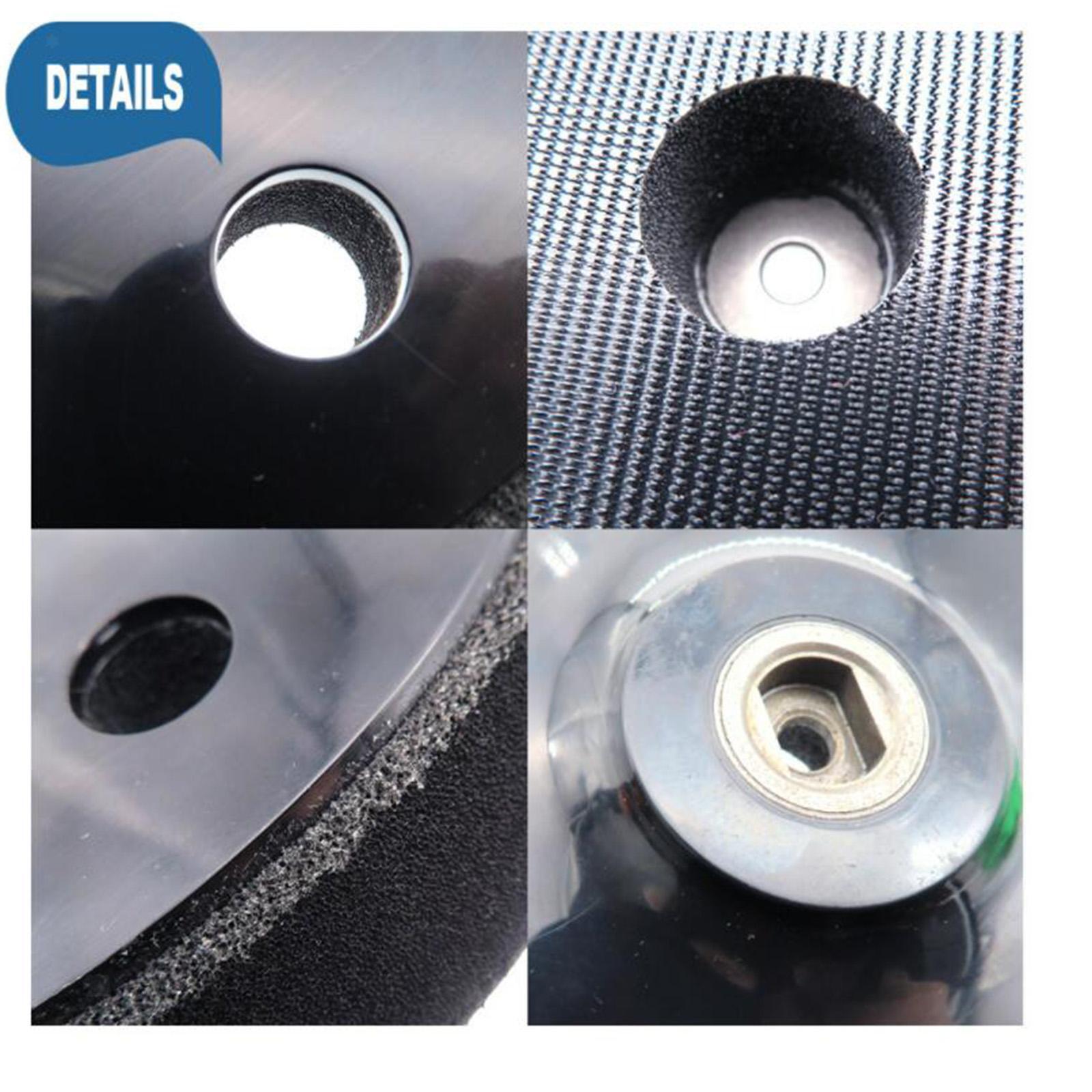 Backing Plate for Electric Grinder Wall Polishing Hook & Loop Sanding Disc