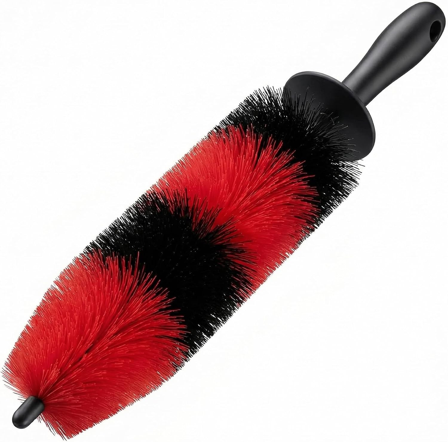 TAKAVU Wheel & Tire Brush, Long Soft Bristle, Easy Reach for Rims