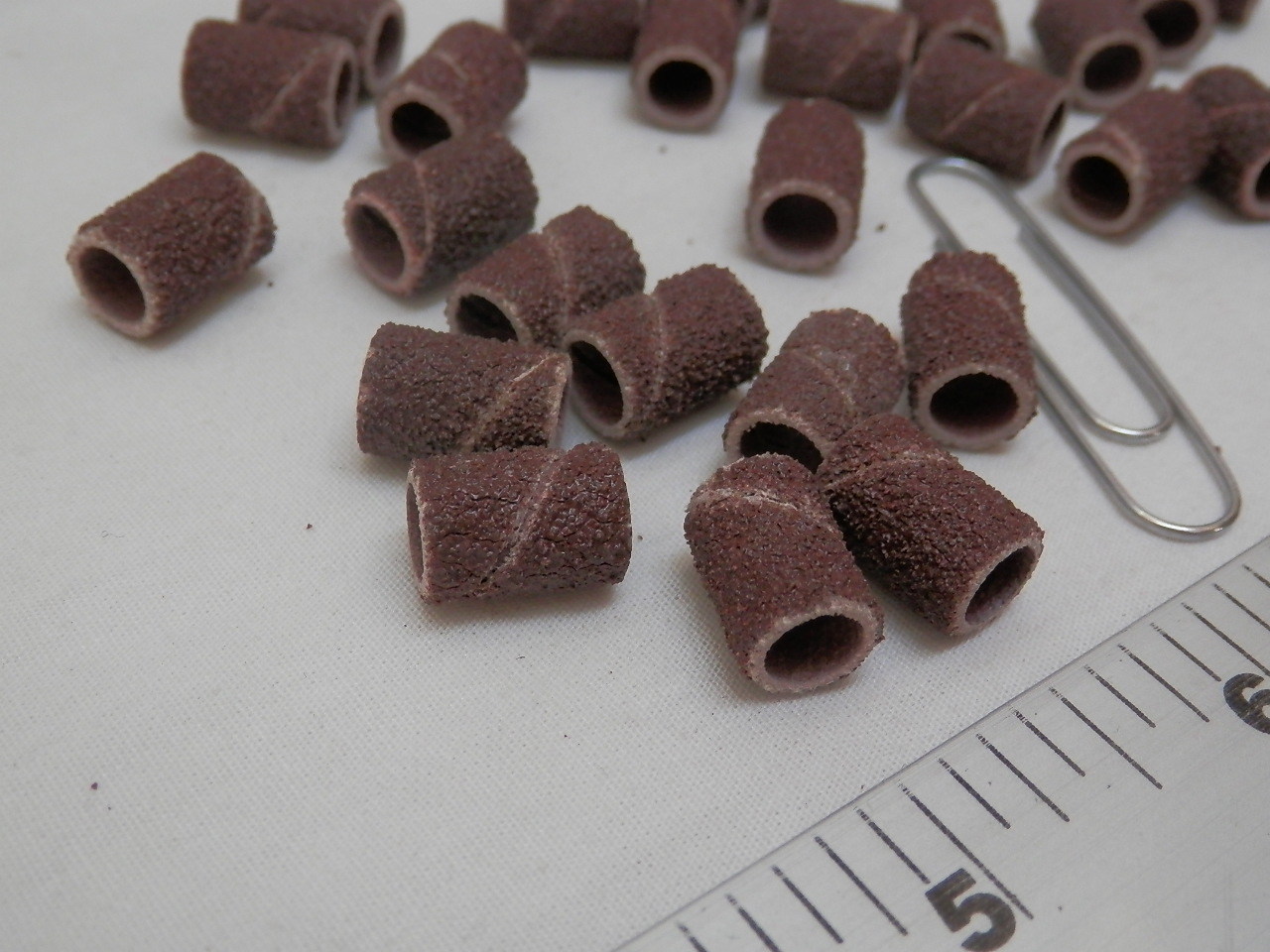 (30) NEW Dremel 431 Sanding Drums – 60 Grit – 1/4″ Rotary Tool Band Sleeve
