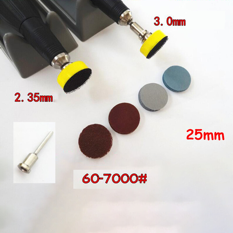 25mm 1″ Wet and Dry Sanding Discs Sandpaper 65-7000 Grit Hook and Loop Sand Pads