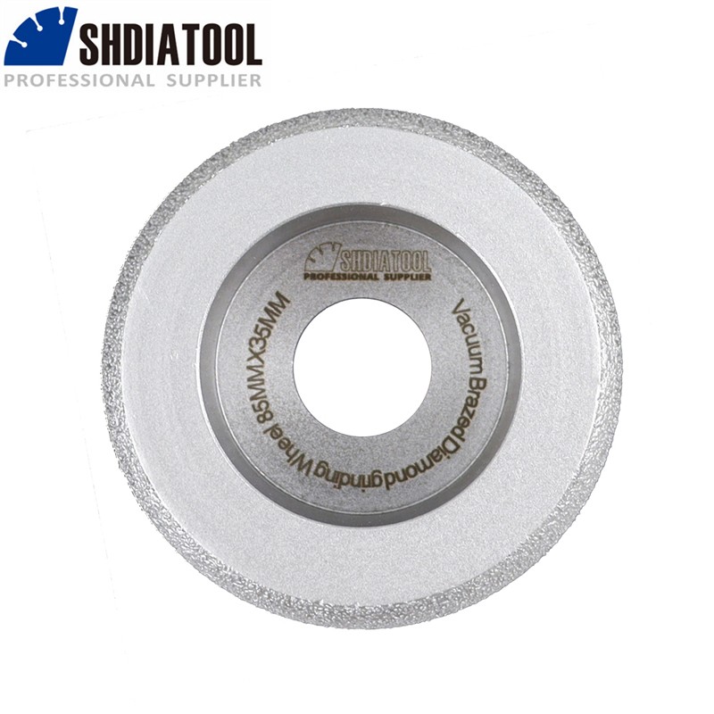 Diamond Vacuum Brazed Grinding Milling Chamfer Bits 3-3/8″ Granite Marble 85mm
