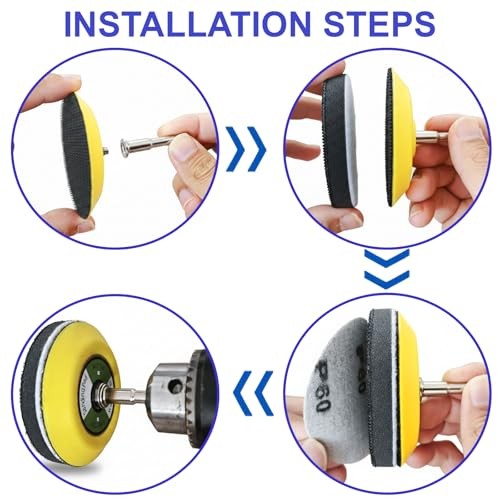 137Pcs Sanding Disc Polishing Kit, Headlight Restoration Kit, 60-10000 3 Inch