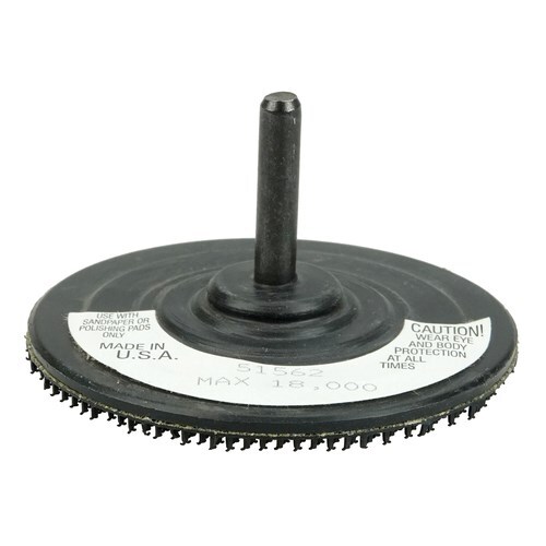 Weiler 51562 3 Back-Up Pad for Hook & Loop S/C Disc