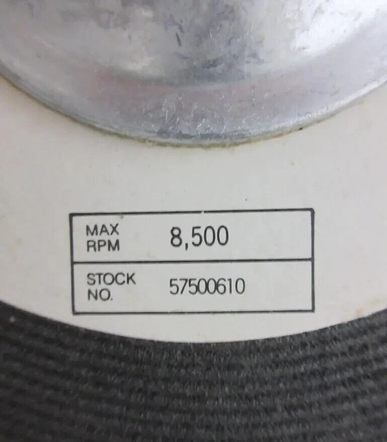 JET 7″ x 1/4″ x 5/8″-11″ A24R Ferrous Metal Grinding Wheel (Pack of 6) 57500610