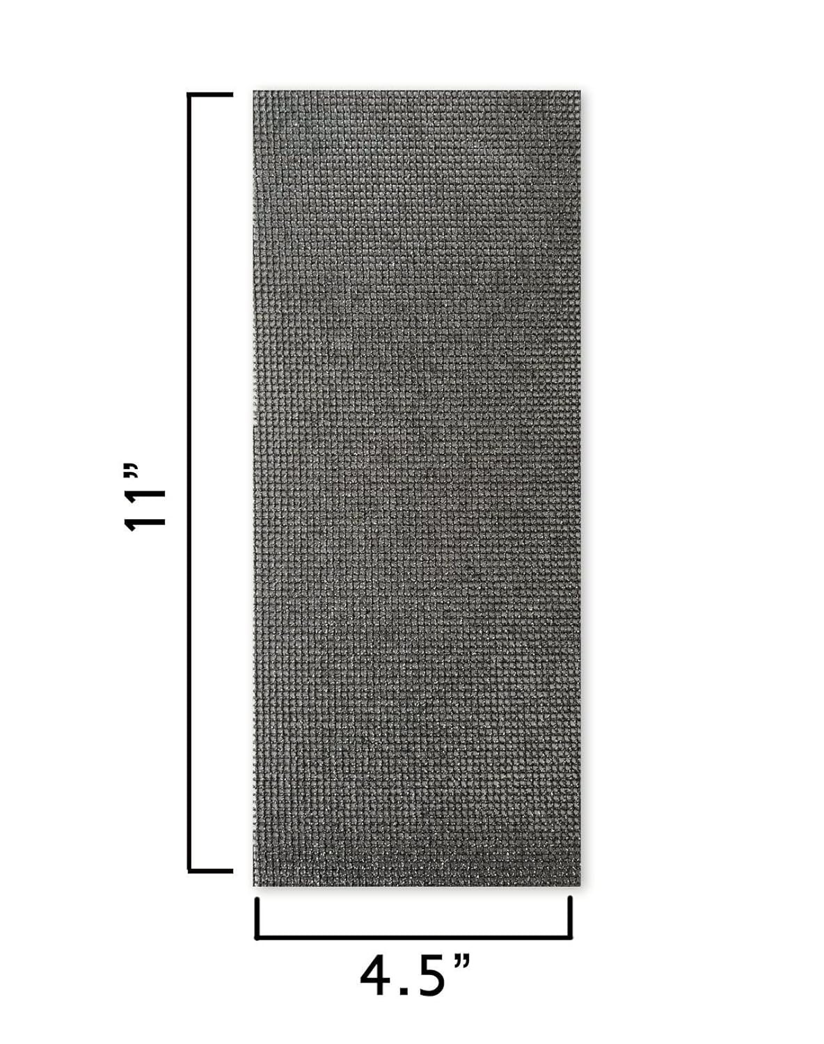 Sanding Mesh Sheets 12 Pack, 4.5 x 11 Inch Sanding Net Sheets, Grit 220, Doub…