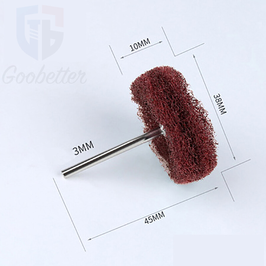 2.35/3mm Double/Single Layer Buffing Wheel Polishing Pads For Dremel Rotary Tool