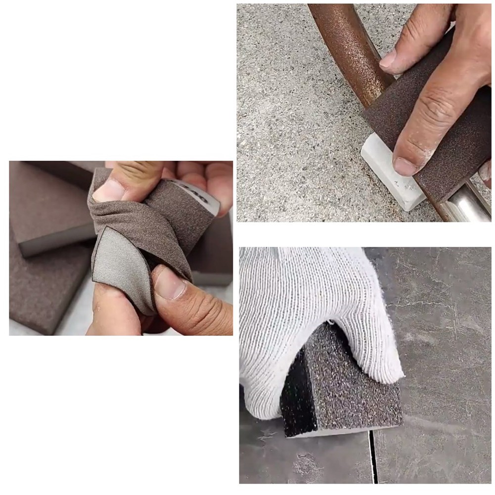 Sanding Sponge Block Tool Reusable Sponge for washable 1pcs Easy To Use