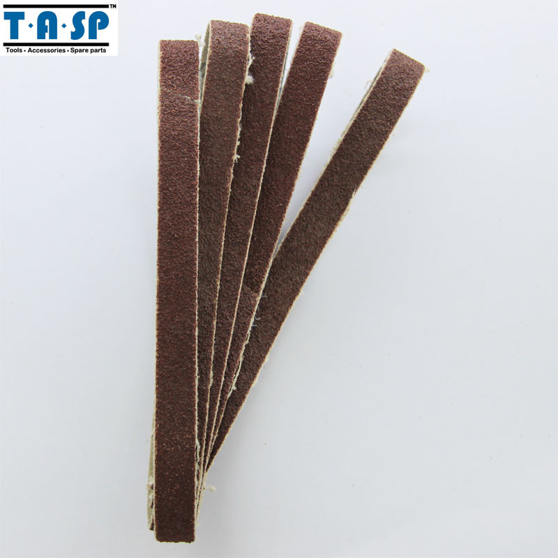 50Pcs 3/8″x13″ Sanding Belt with Grit 60 80 120 240 Power Sanding Tools