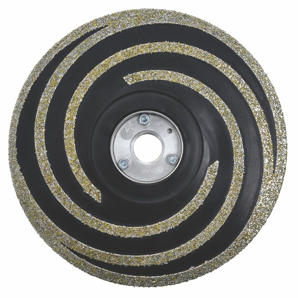 Milwaukee 49-93-6996 5″ Diamond Grinding Wheel Coarse 5/8-11 Wet Dry