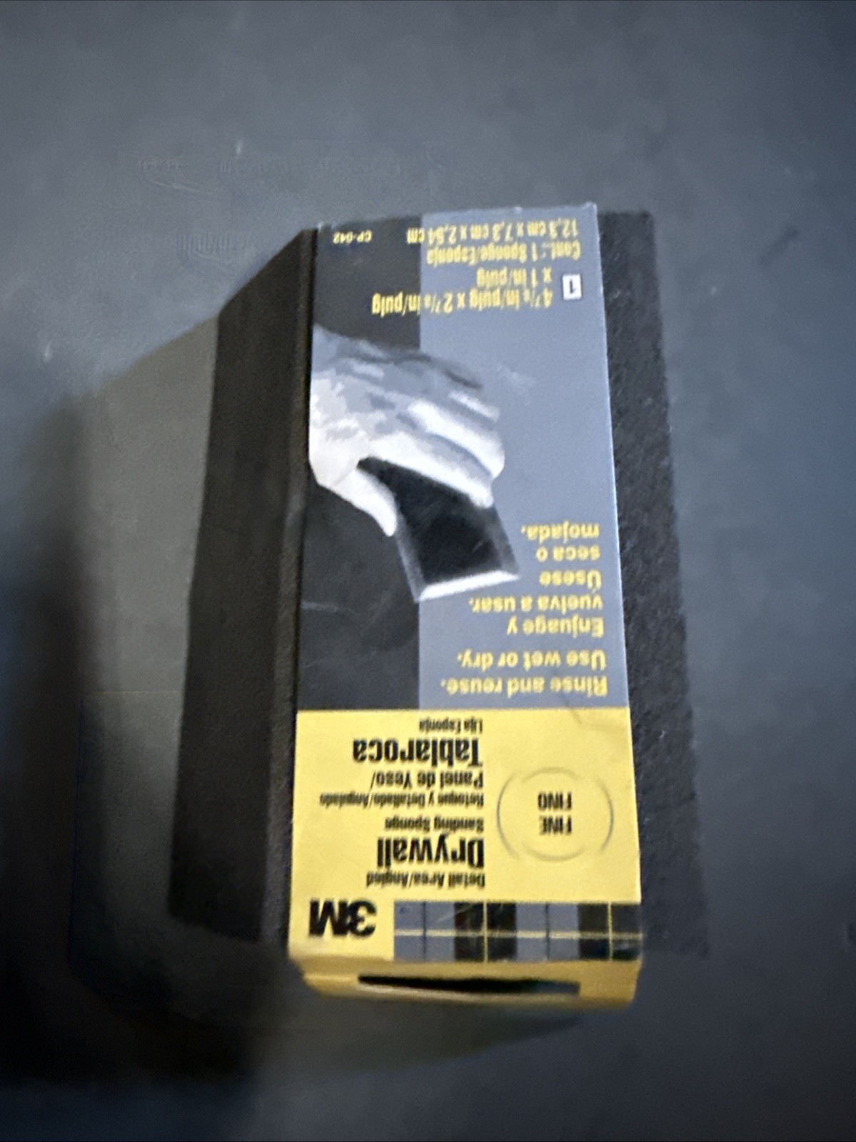 3M 2-7/8 In. x 4-7/8 In. x 1 In. Drywall Sanding Sponge, Fine CP-042 3M CP-042