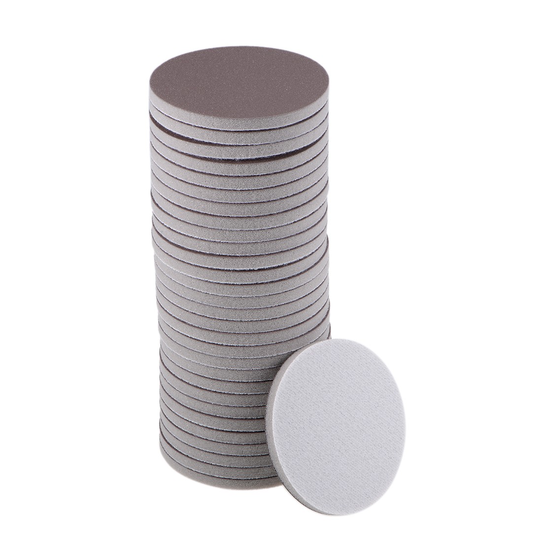 30pcs 3-Inch Sanding Sponge Hook and Loop Sanding Disc Corundum 800-1000 Grit