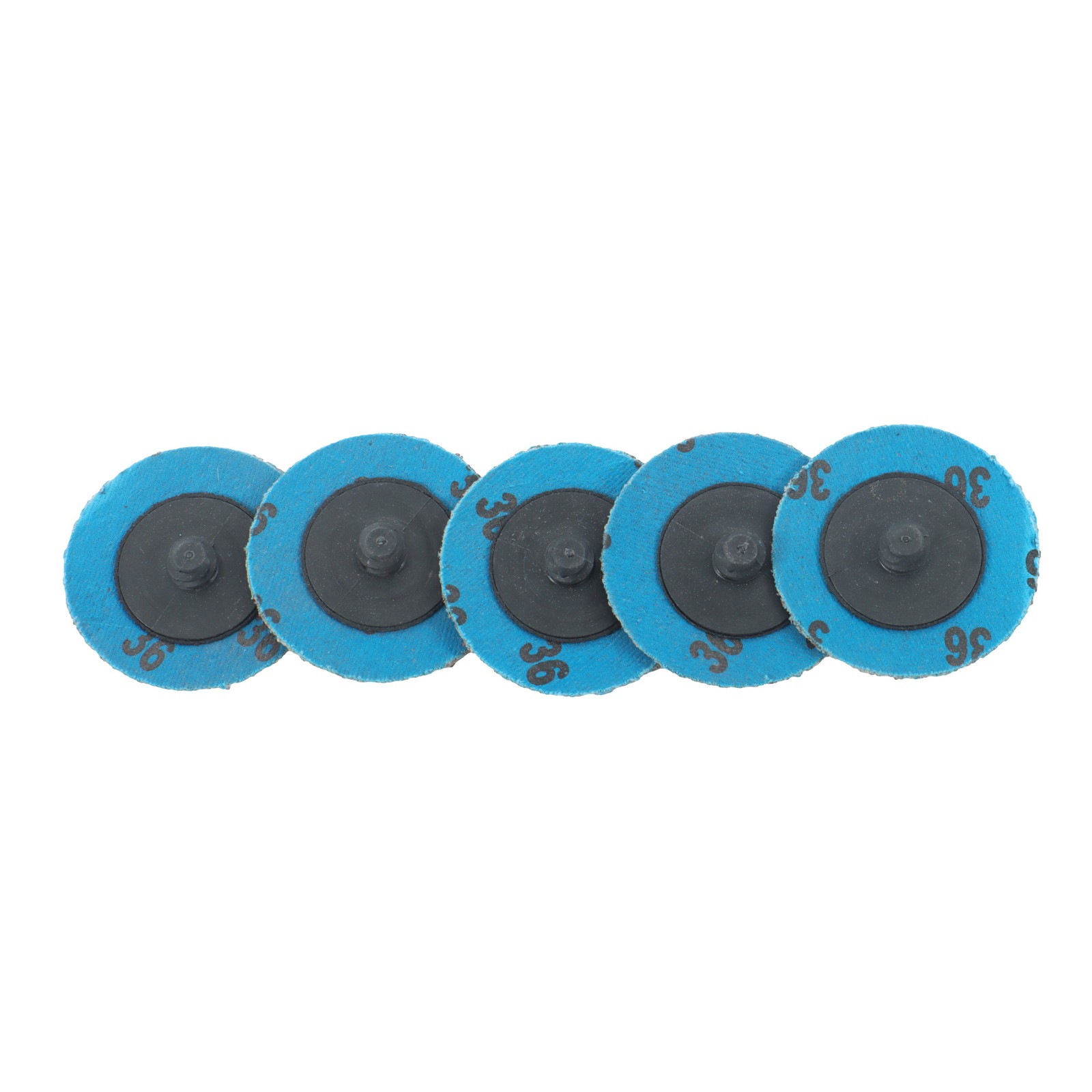 50 Pcs 2 Inch 36 Grit Aluminum Oxide Sandpaper Grinder Sanding Grinding Disc