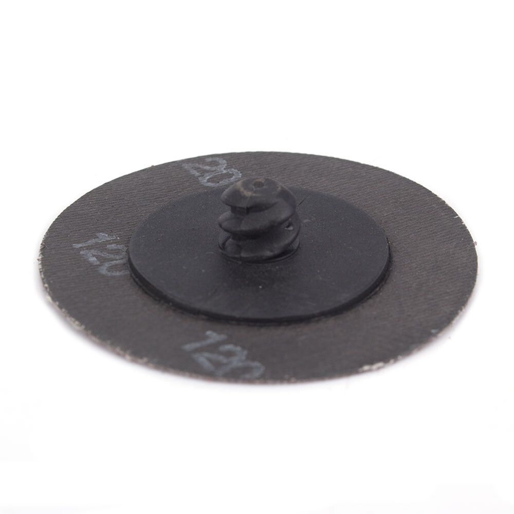 2″ 20/50pcs Sanding Disc Type R Aluminum Oxide Roll Lock With Rubber Backing Pad