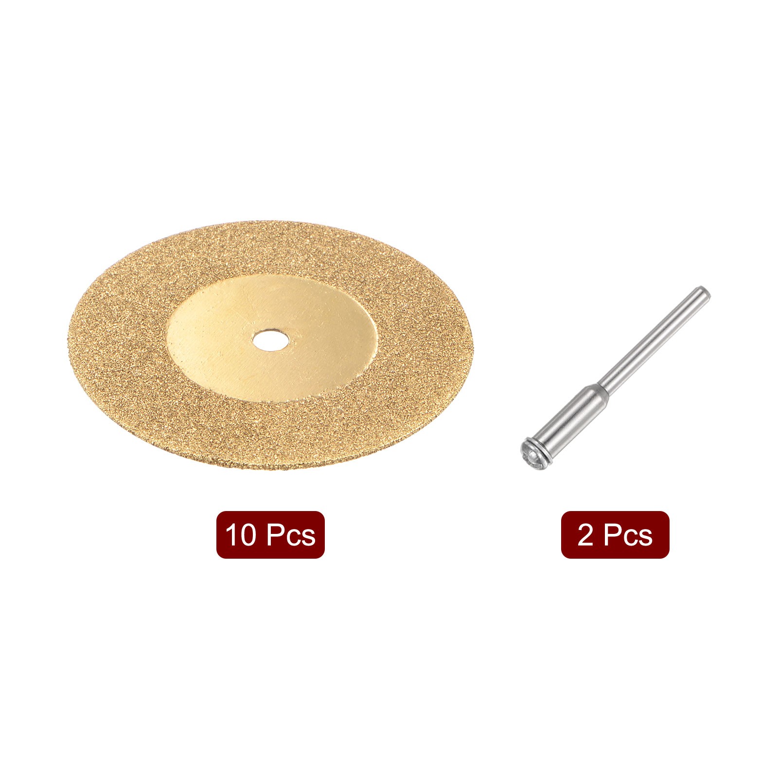 10pcs Diamond Cutting Wheel 35mm Titanium Coating Diamond Cutting Wheels,