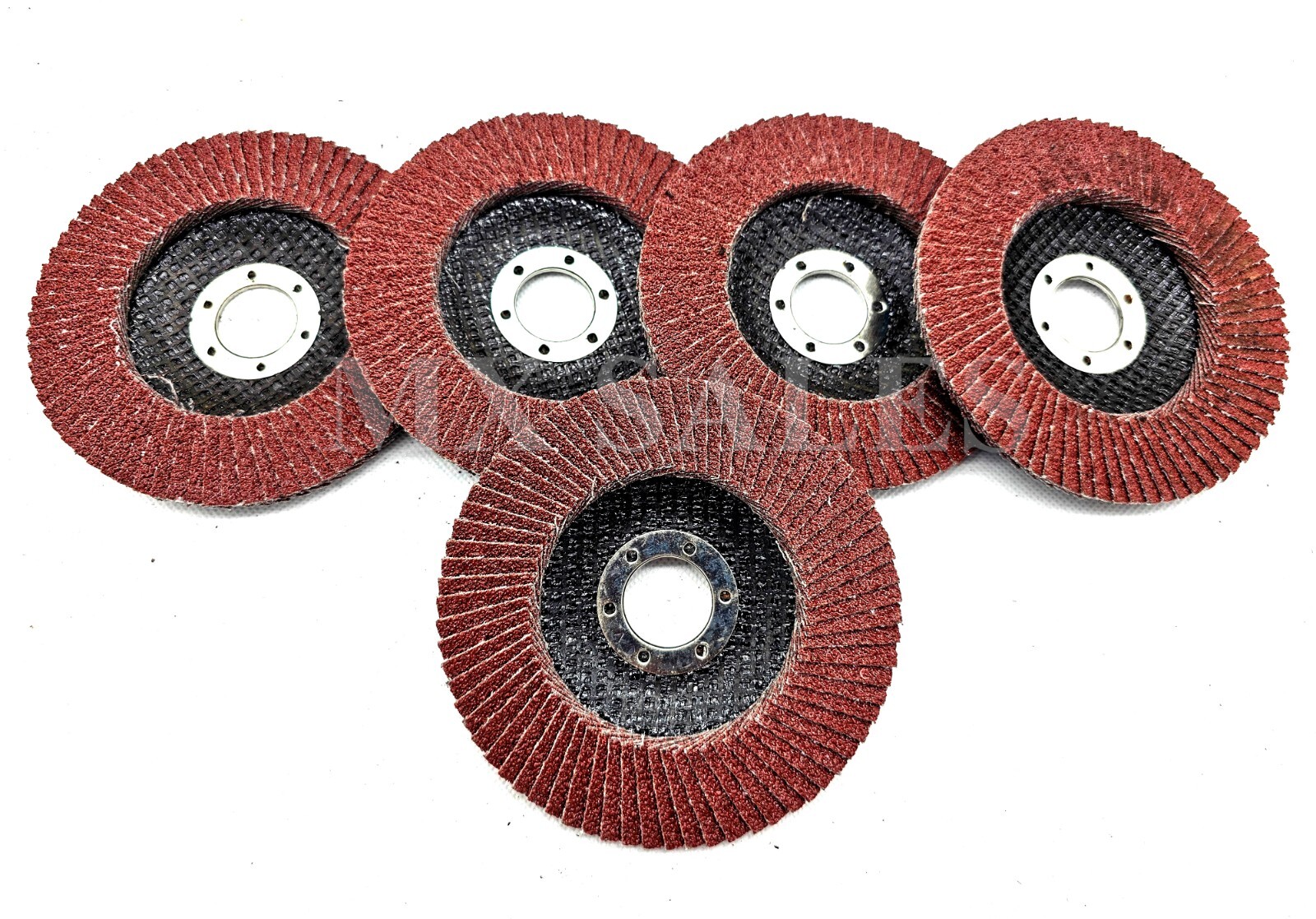 5pc 4-1/2″ x 7/8″ Aluminum Oxide Grinding Wheel Sand Paper Flap Disc 240Grit