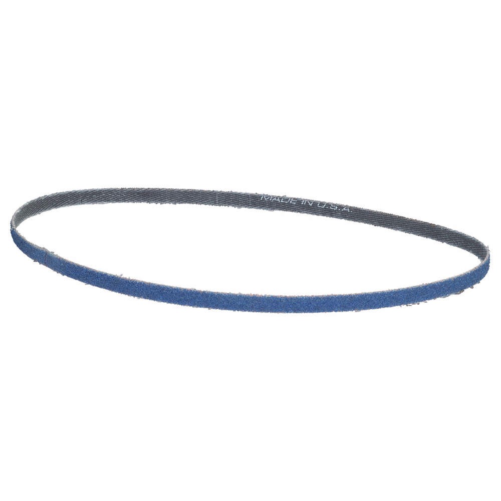 NORTON 78072728550 Sanding Belt,24 in L,1/4 in W,120 G 3VX65