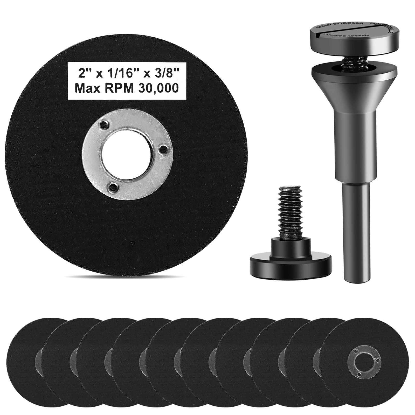 SI FANG 2 Inch Die Grinder Cut-Off Wheel 2 inches x 1/16 x 3/8