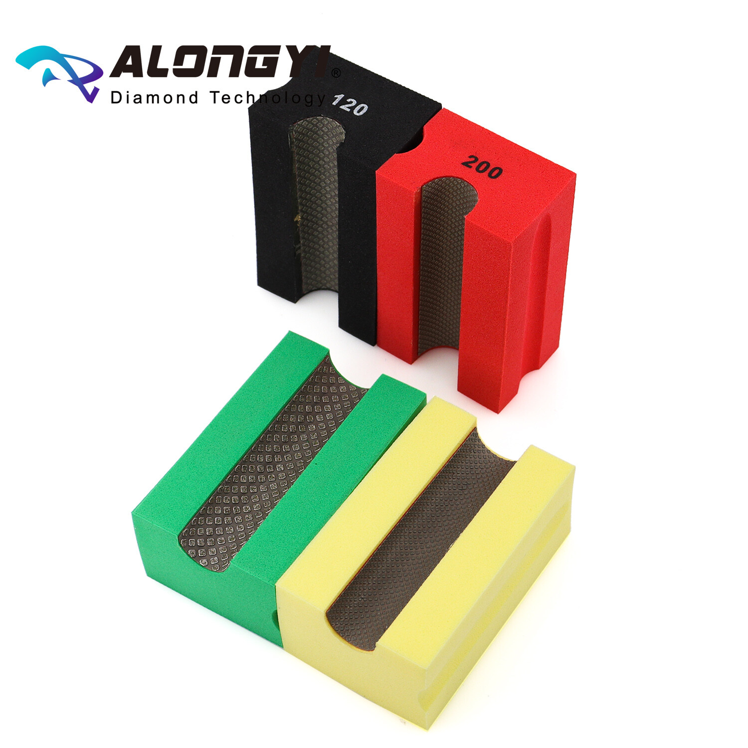 Diamond Polishing Hand Pads Profile V20 for Stone Glass Concrete Granite Marble