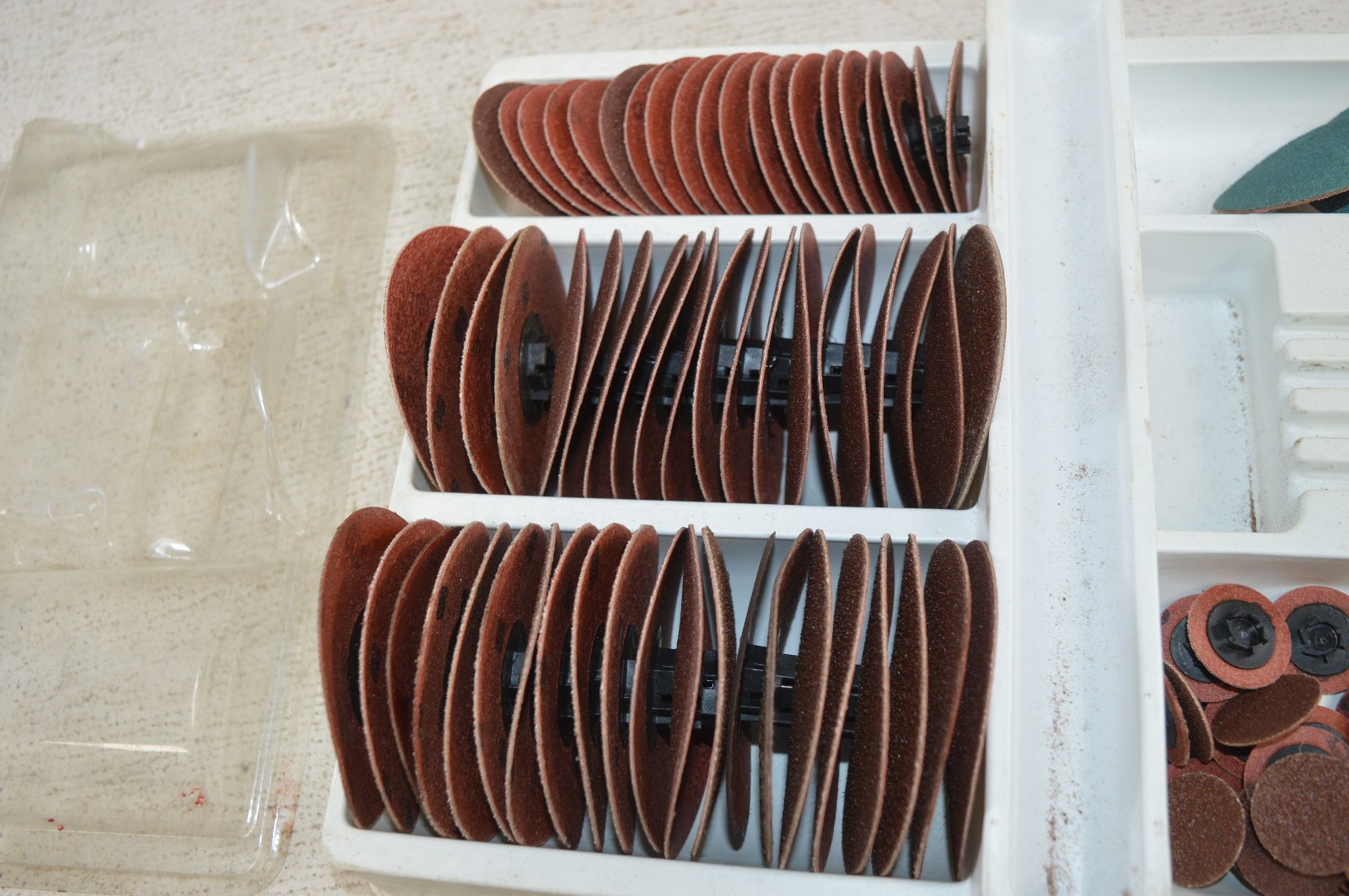 Merit? Quick Change Power Lock Abrasive Sanding Disc Lot Various Sizes