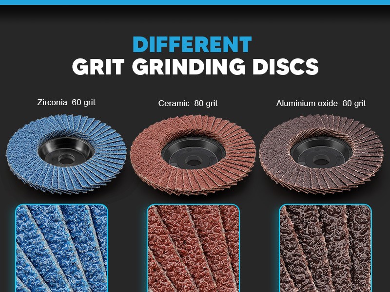 75mm Flat Flap Discs Grinding Wheel Wood Cutting Metal Grind For Angle Grinder