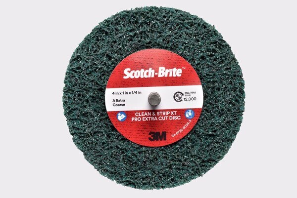 “Scotch-Brite XT Pro Extra Cut Disc, 4″x1″x1/4”,