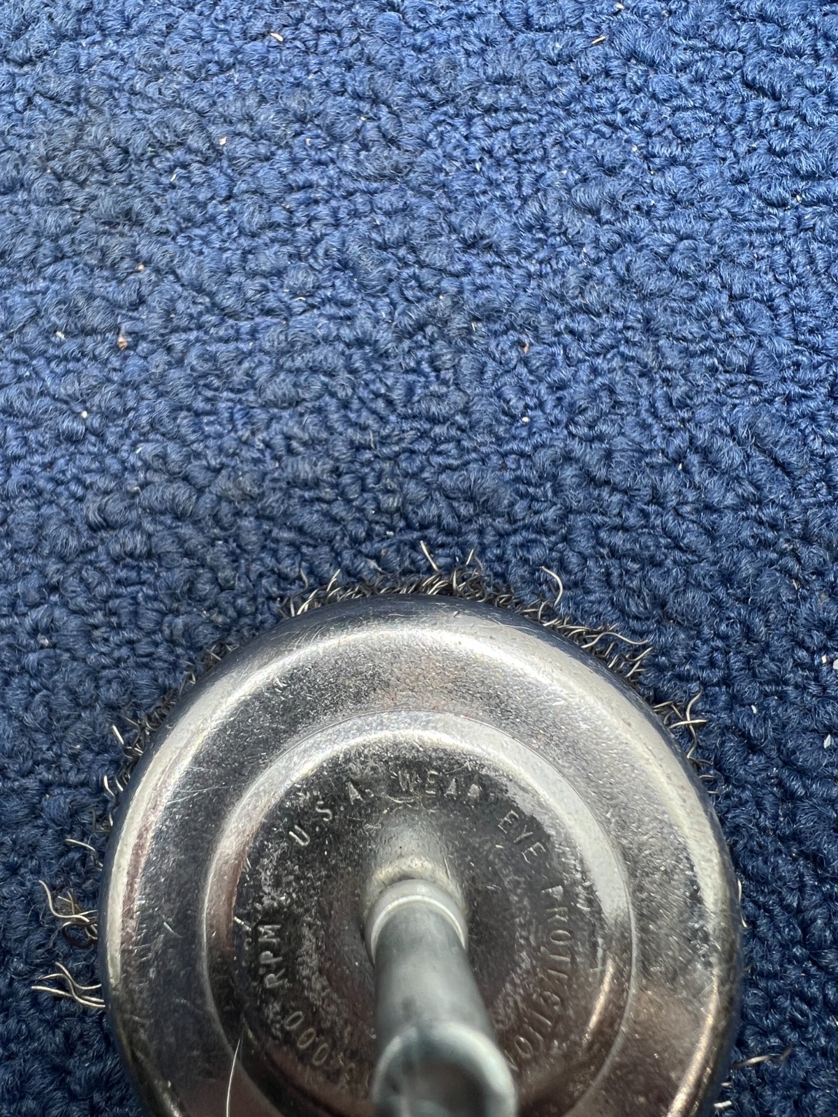 (QTY 5) Wire Cup Brush Crimped Carbon Steel 13000 Max RPM