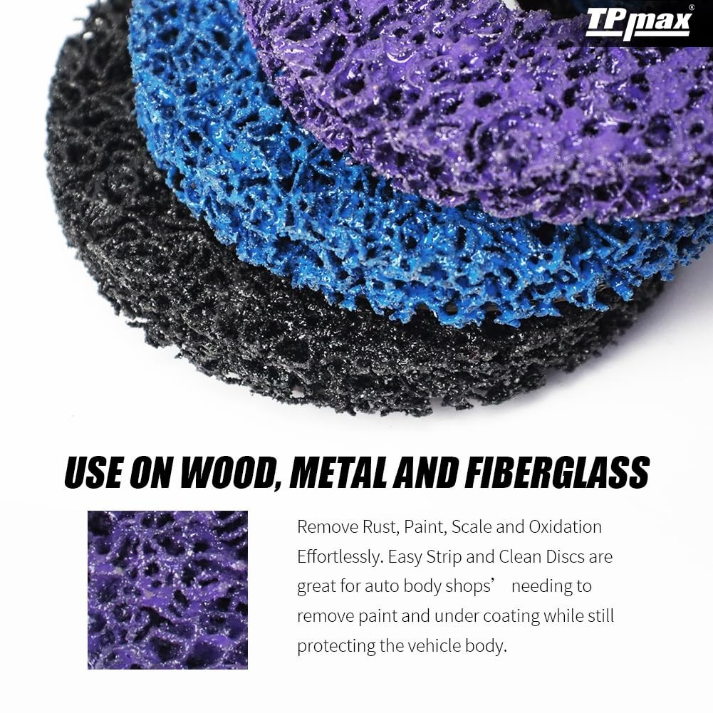 Diamond Coated Stripping Discs – 4.5″ Grinding Wheels for Effective Rust Removal